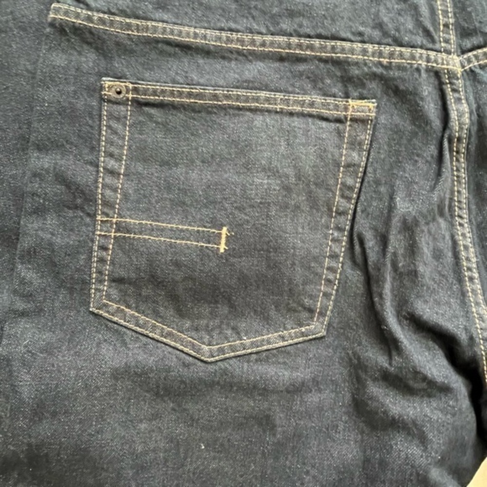 Calvin Klein Dark Wash Straight Cut Jeans NWT 38x30 - Picture 8 of 9